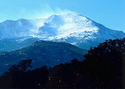 Blowing Snow on Pikes Peak